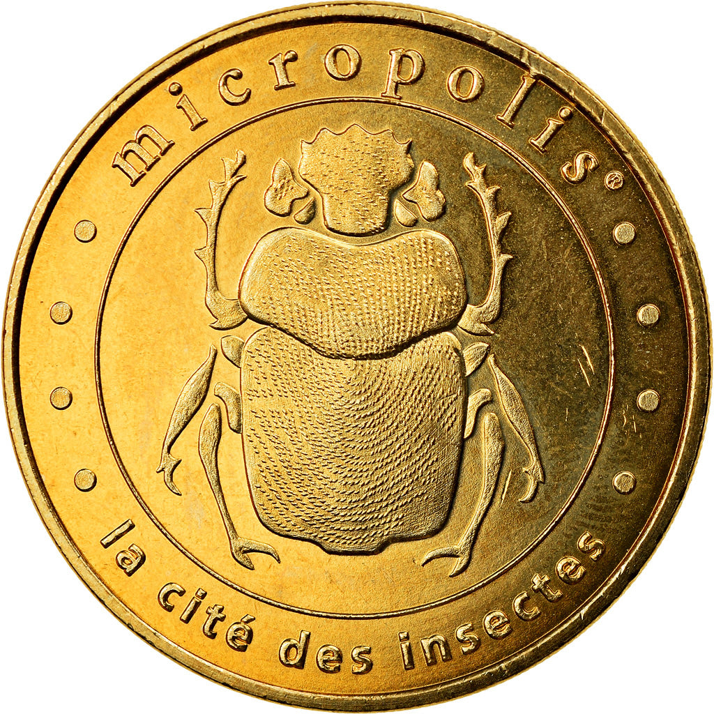 France, Token, Touristic token, Saint-Léons - Micropolis n°1 - scarabée