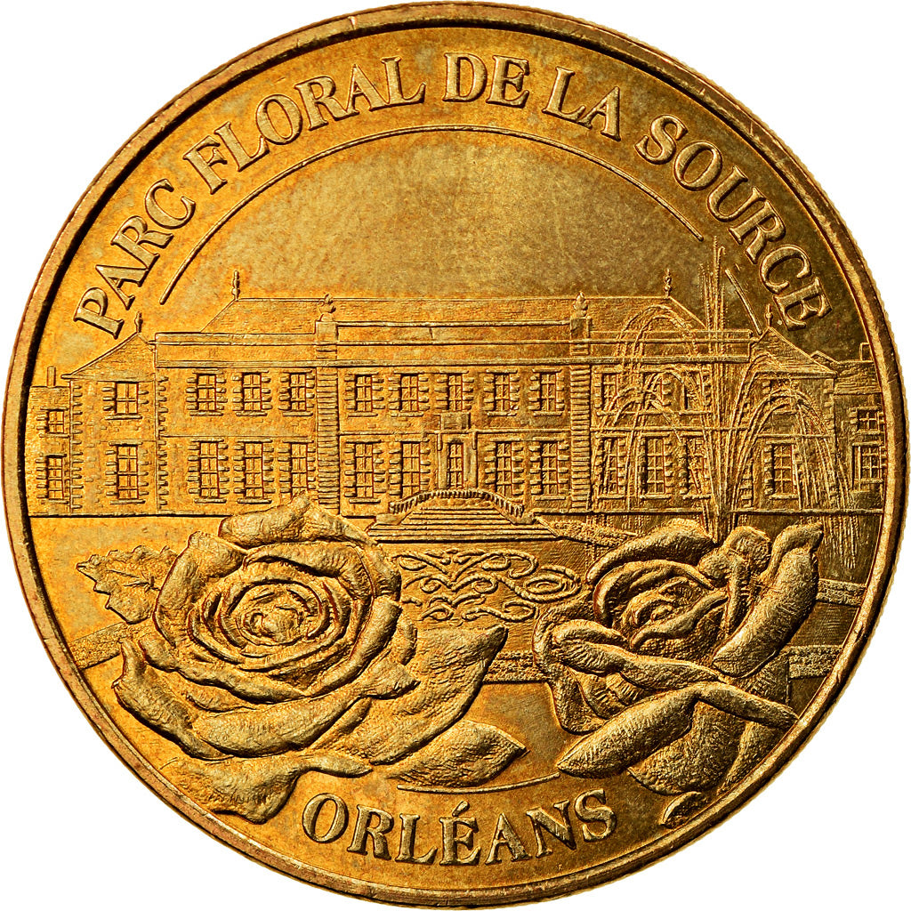 Francia, Token, Jetón turístico, 45/ Parc Floral - Orléans, 2003, MDP, EBC