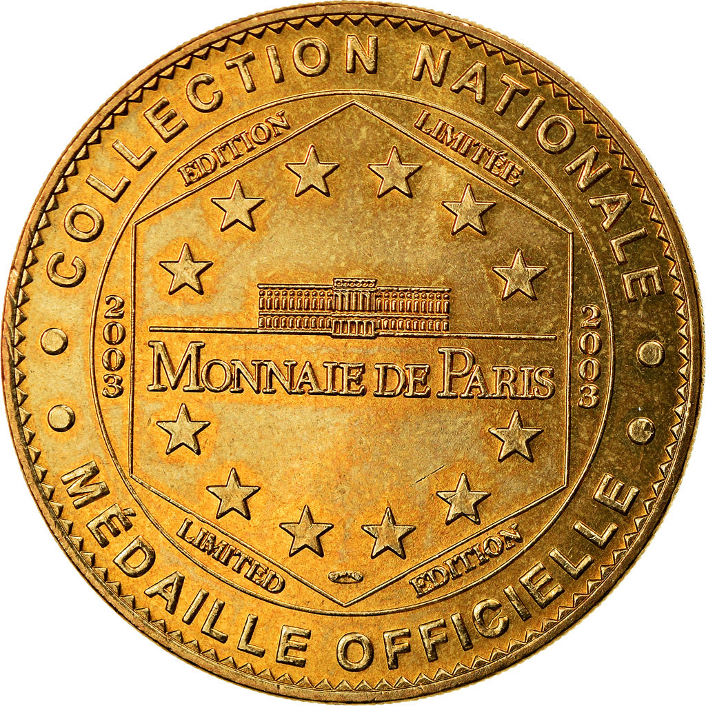 Francia, Token, Jetón turístico, 45/ Parc Floral - Orléans, 2003, MDP, EBC