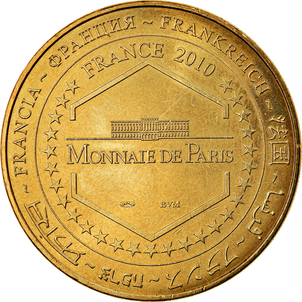 Francia, Token, Jetón turístico, Arc et Senans - Saline royale n°3, 2010