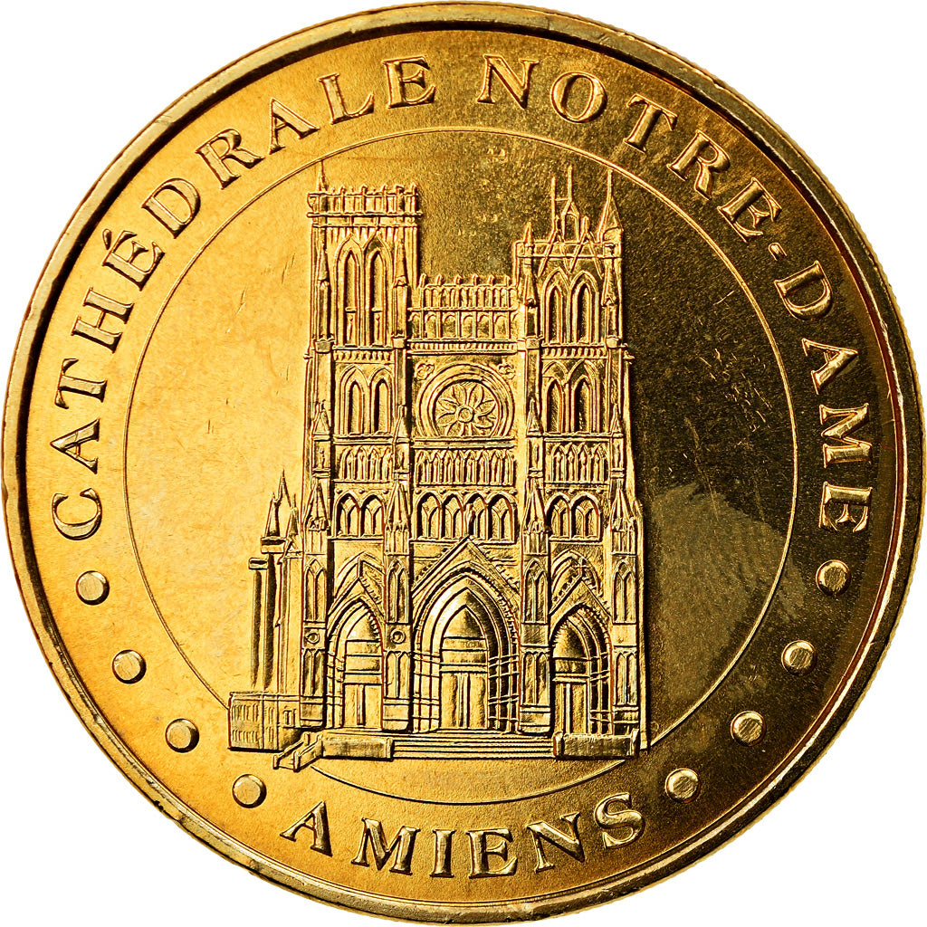 France, Token, Touristic token, Amiens -  Cathédrale n°1, 2009, MDP
