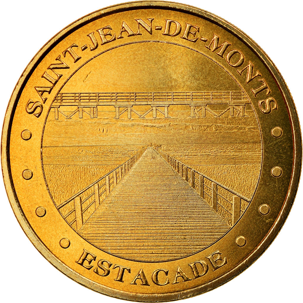 Frankrijk, Token, Toeristisch fiche, Saint-Jean-de-Monts - Estacade, 2011, MDP