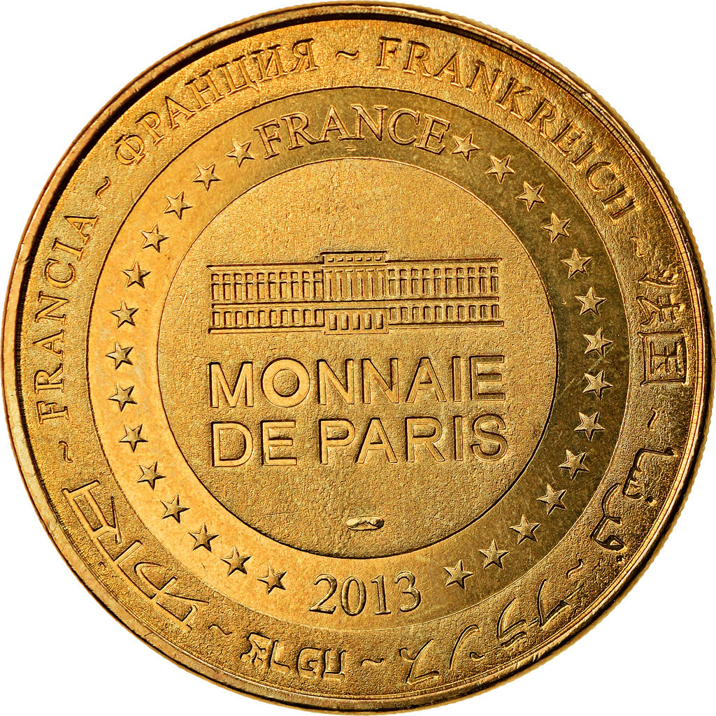 Francia, Token, Jetón turístico, Alsace - Obernai - Eglise Saints Pierre et