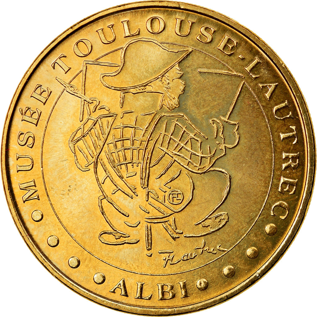 Francia, Token, Touristic token, 81/ Musée Toulouse-Lautrec - Albi, 2011, MDP