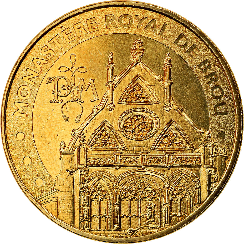 Frankreich, Token, Touristic token, Bourg en Bresse - Monastère Royal de Brou