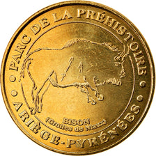 France, Token, Touristic token, Tarascon - Parc préhistoire - Bison, 2006, MDP