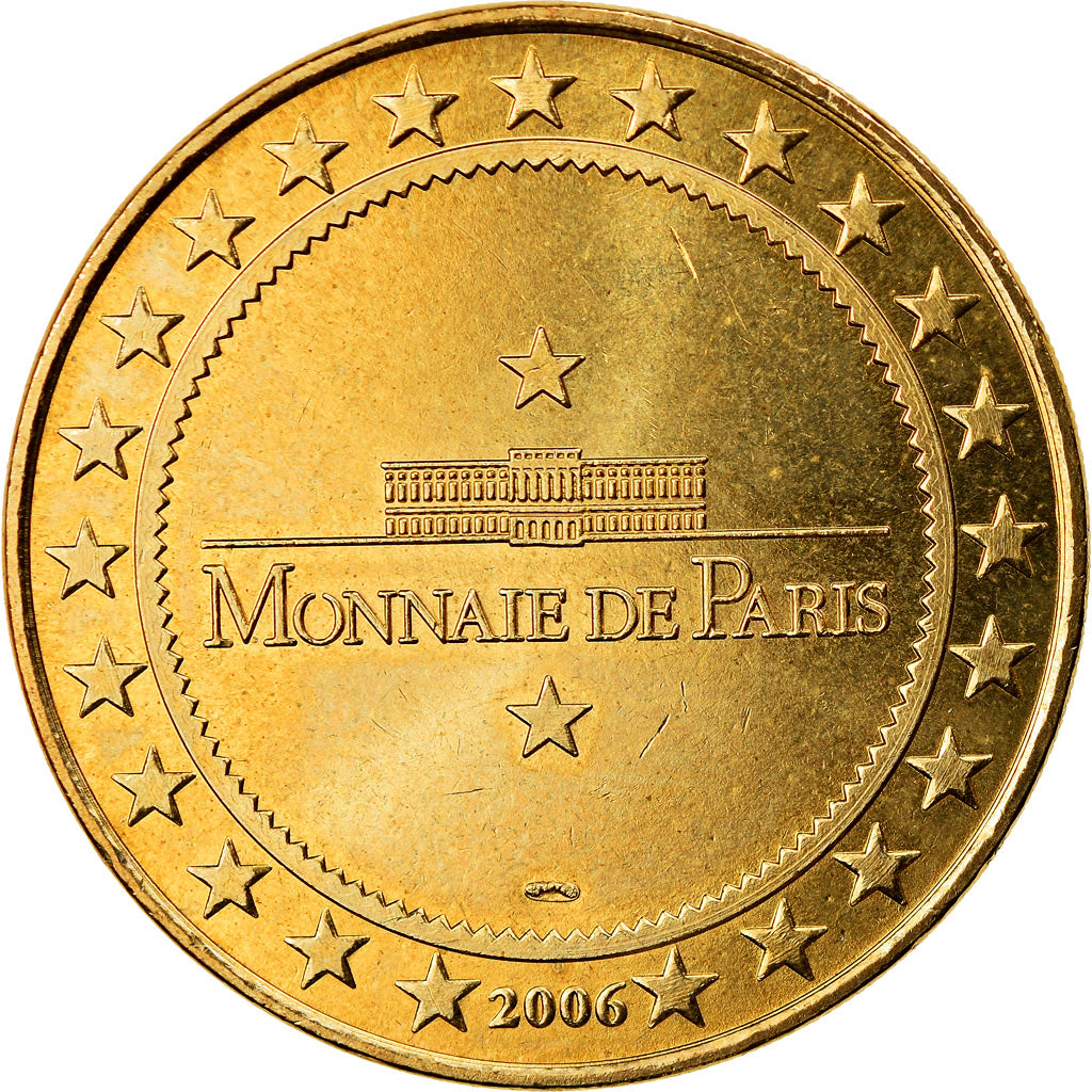 France, Token, Touristic token, Tarascon - Parc préhistoire - Bison, 2006, MDP