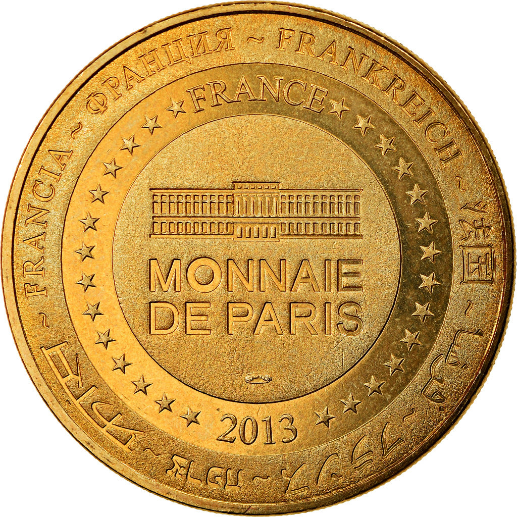 France, Token, Touristic token, 12/ Viaduc de Millau, 2013, MDP, AU(55-58)