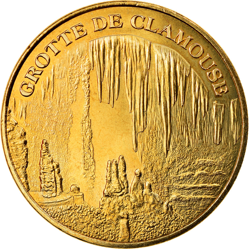 Francia, Token, Touristic token, 34/ Grotte de Clamouse, 2008, MDP, SPL-