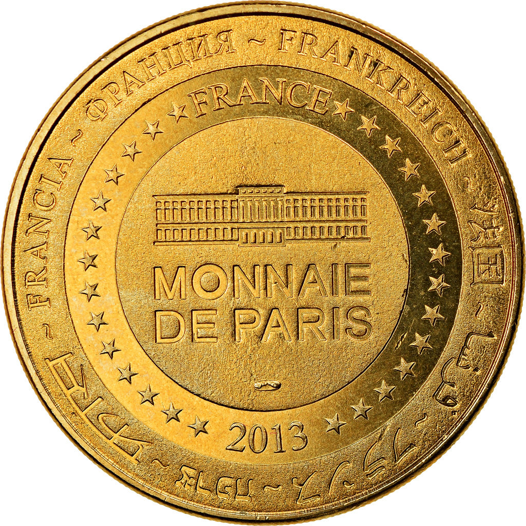 France, Tourist Token, 25/ Victor Hugo - Besançon, 2013, Monnaie de Paris