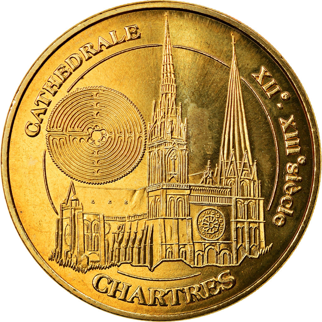 Frankrijk, Token, Toeristisch fiche, Chartres - La Cathédrale n°3, Arts &