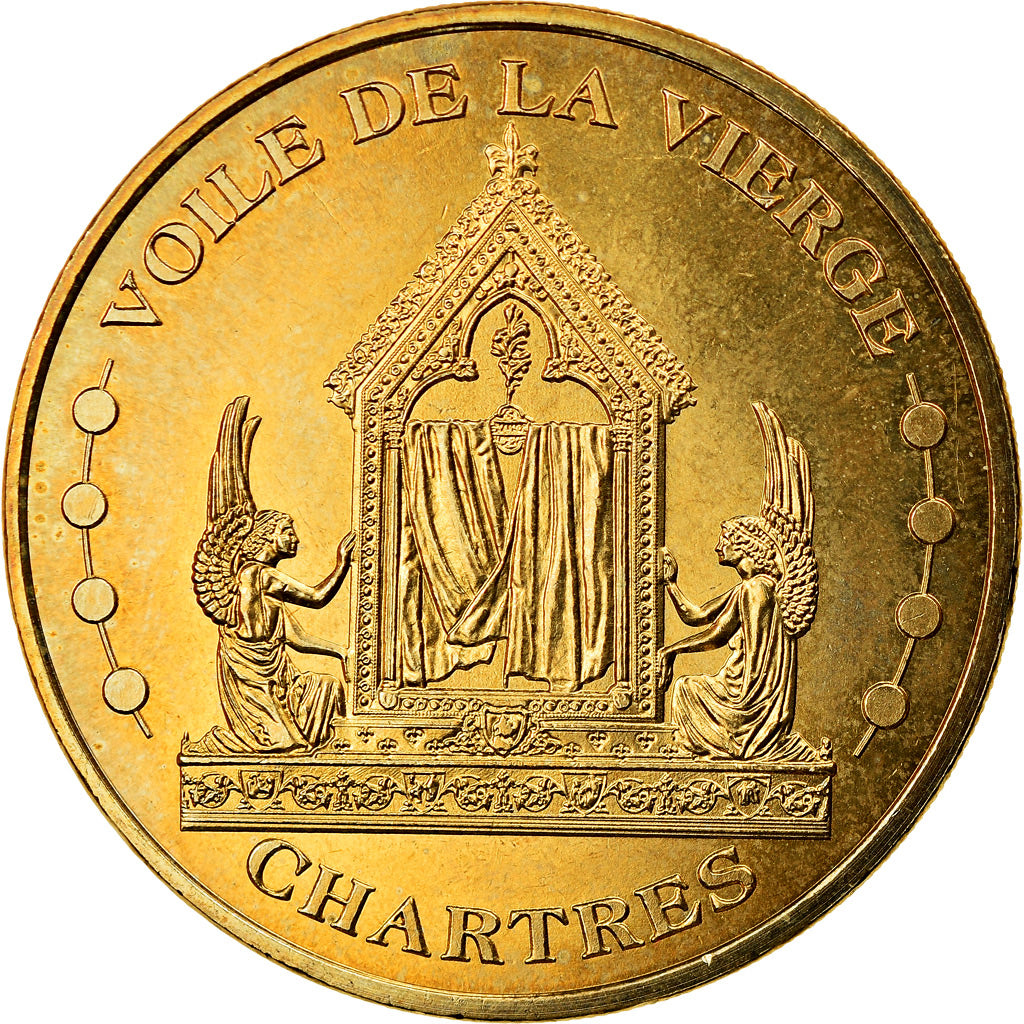 Francia, Token, Touristic token, Chartres - La Cathédrale n°7, Arts & Culture