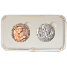 Vaticano, medalla, Coffret Santa Teresa, Pape François, Religions & beliefs