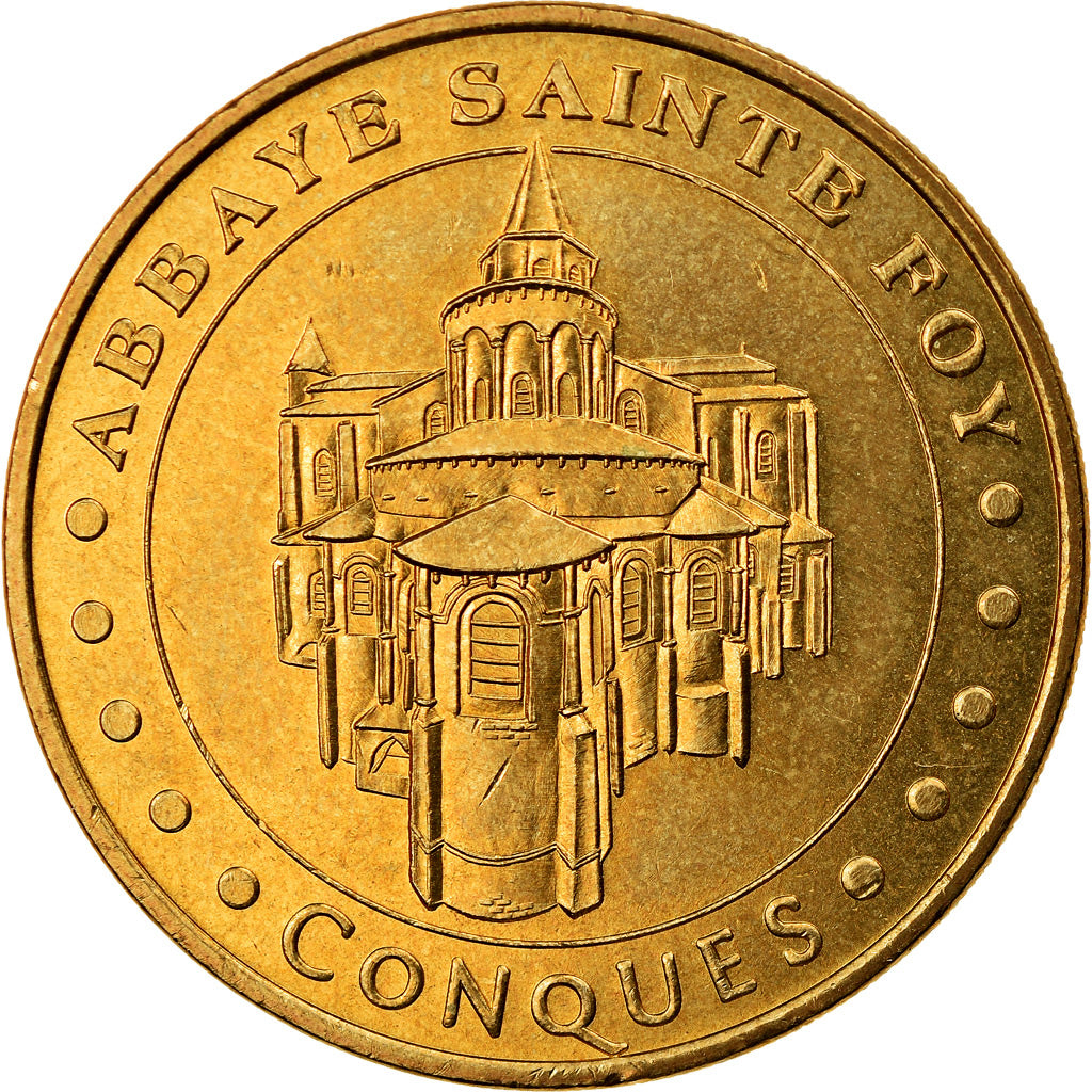 França, Token, Token turístico, Conques - Abbaye Sainte-Foy n°1, Artes e
