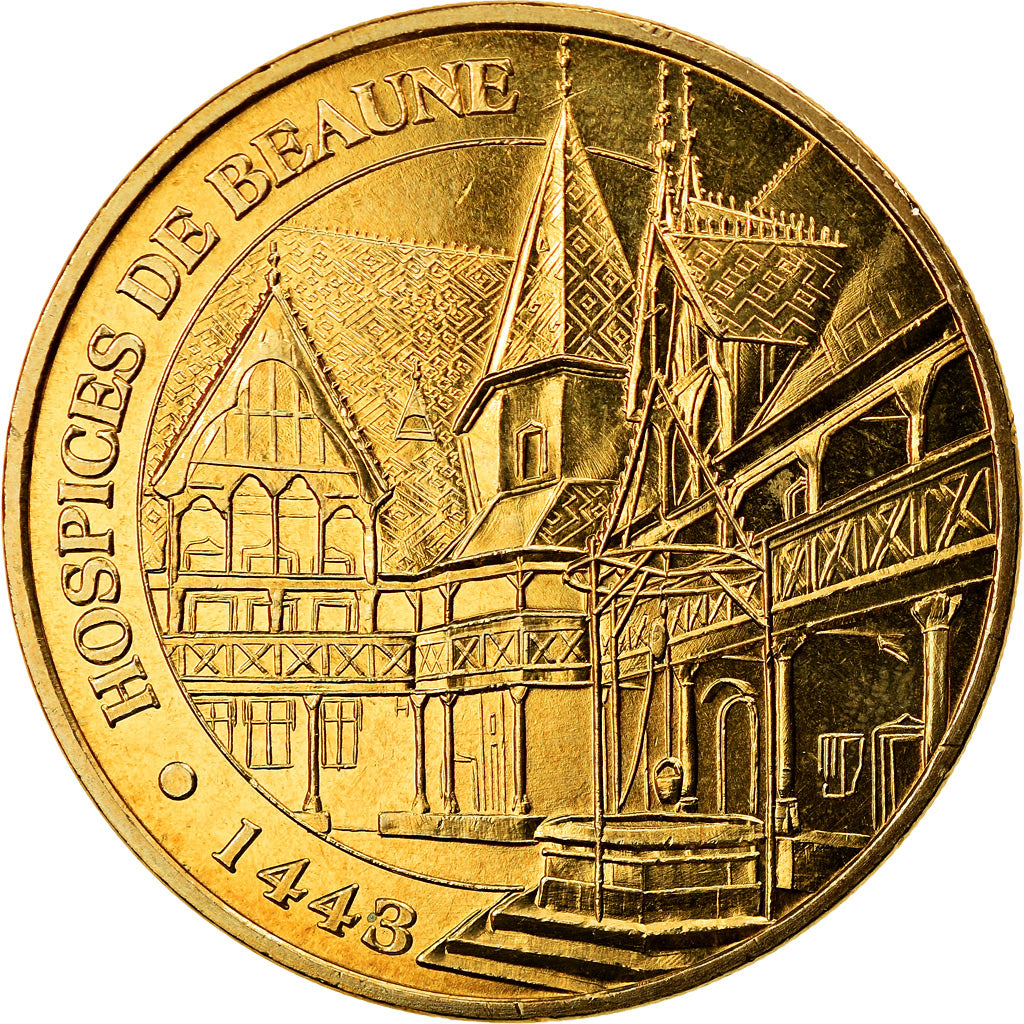 Francia, Token, Jetón turístico, Beaune -   Hospices 1443, Arts & Culture