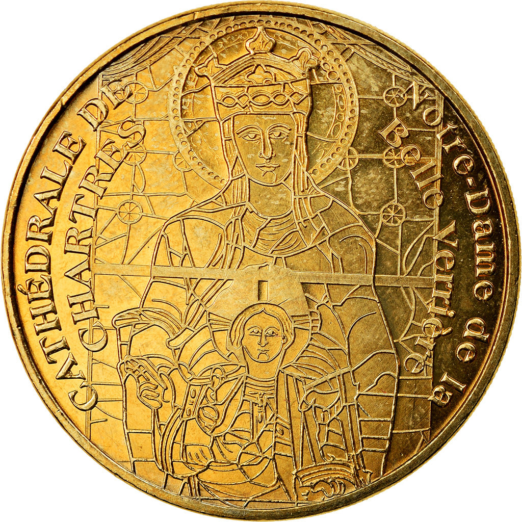 Frankrijk, Token, Toeristisch fiche, Chartres - La Cathédrale n°5, Arts &