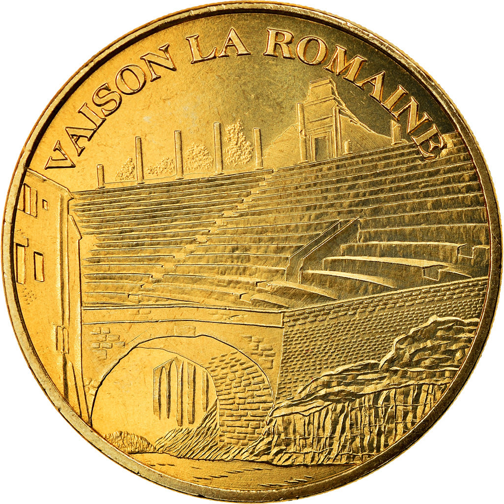 France, Jeton, Jeton Touristique, Vaison-la-Romaine -  Le pont et le théâtre