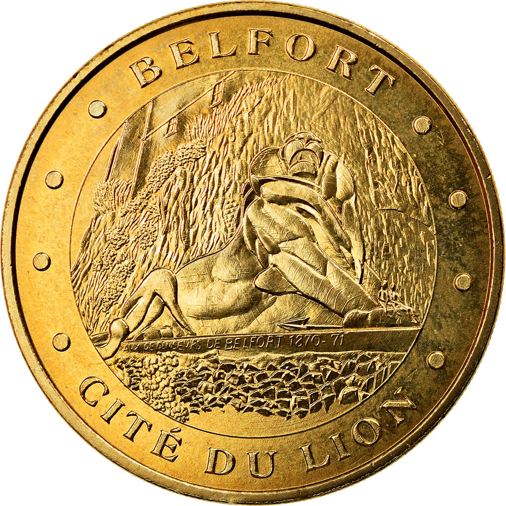 Frankreich, Token, Touristic token, Belfort - Cité du Lion, Arts & Culture