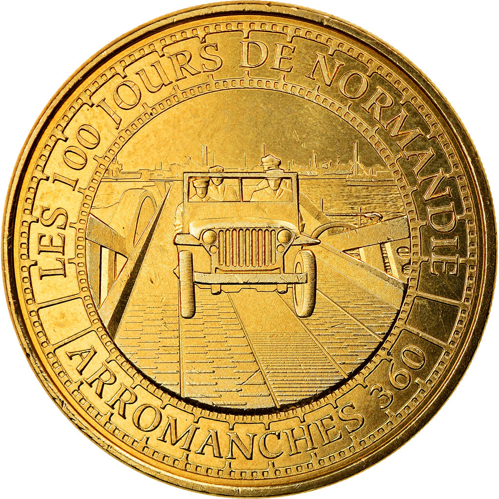 França, Token, Token turístico, Arromanches - 360° n°3, Artes e Cultura