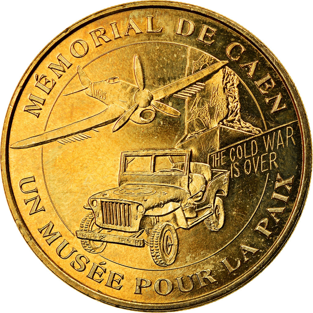 Frankreich, Token, Touristic token, Caen - Mémorial n°2, Arts & Culture, 2007