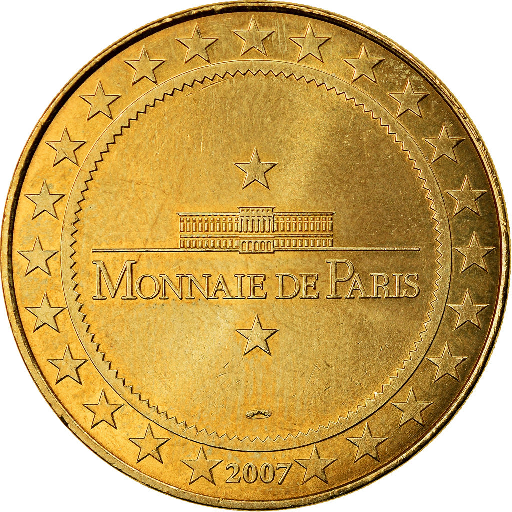 Frankreich, Token, Touristic token, Caen - Mémorial n°2, Arts & Culture, 2007