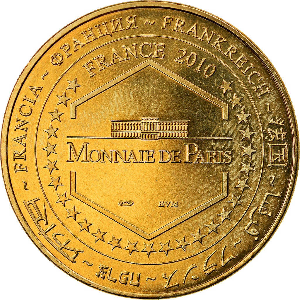 Francia, Token, Touristic token, Caen - Mémorial n°4, Arts & Culture, 2010