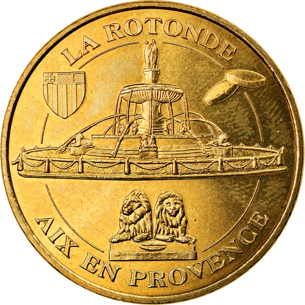 France, Token, Touristic token, Les Milles -  Aix-en-Provence - La Rotonde, Arts