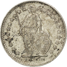 Münze, Schweiz, 1/2 Franc, 1953, Bern, S+, Silber, KM:23