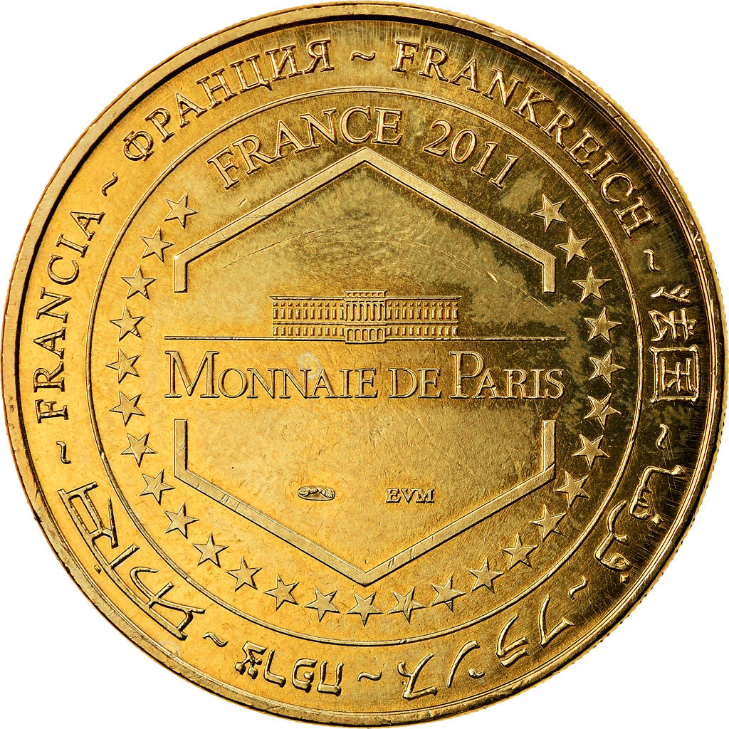 France, Token, Touristic token, 86/ Vallée des Singes - Lémurien - Romagne