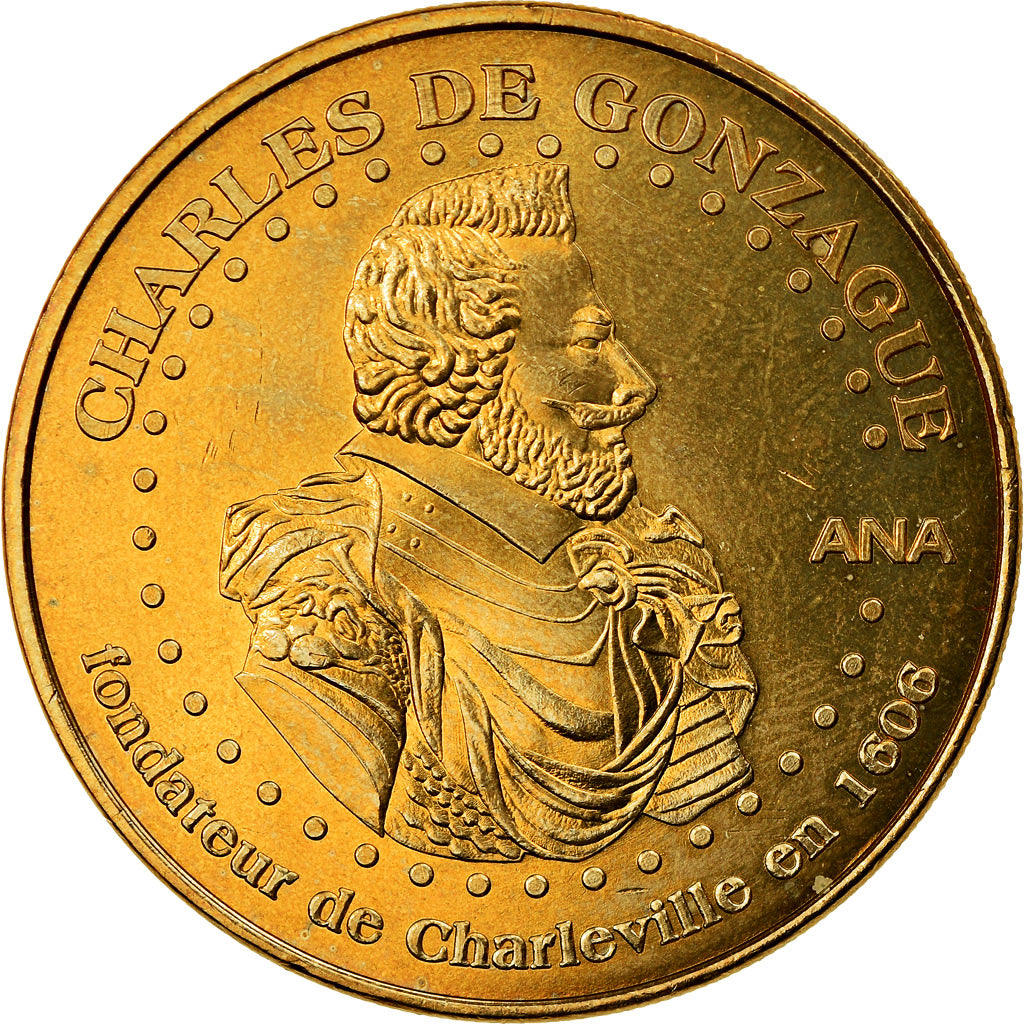 France, Token, Touristic token, Charleville-Mézières - Charles de Gonzague
