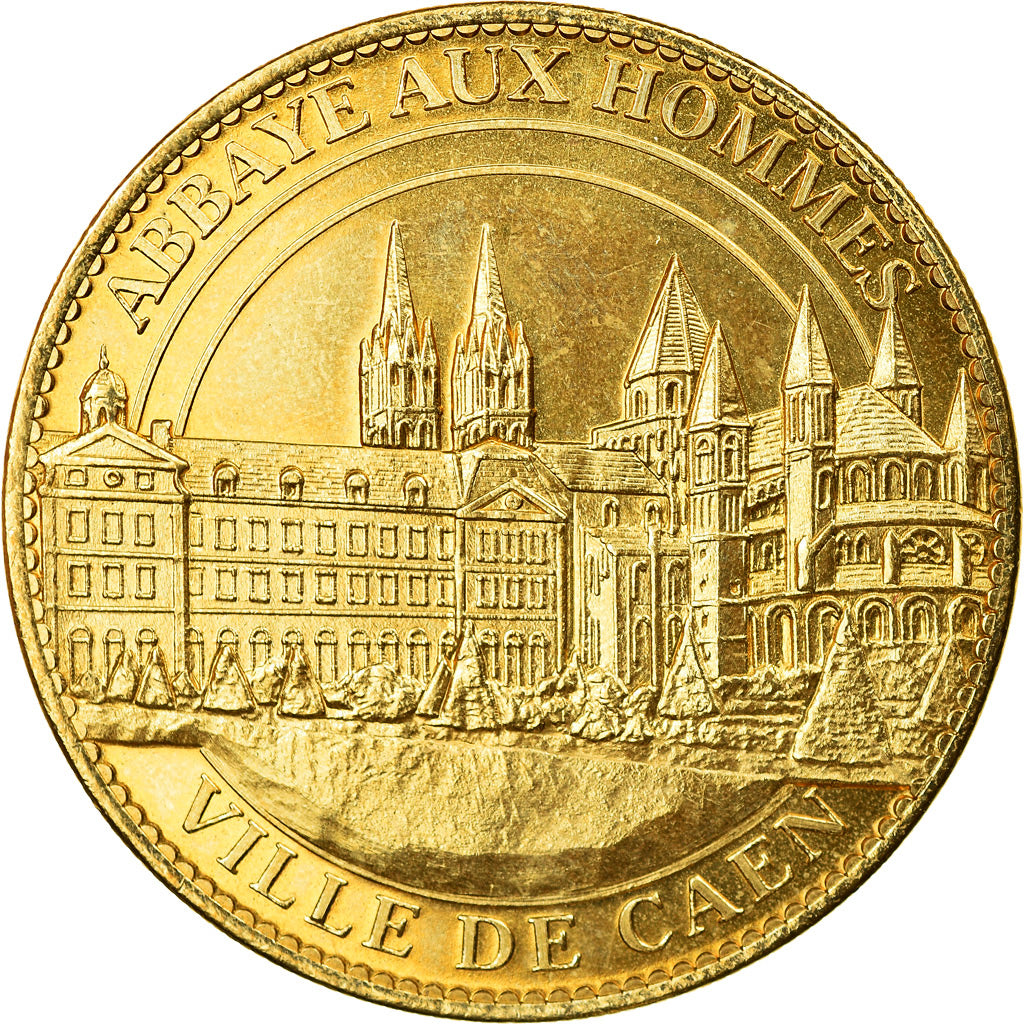 France, Token, 14/ Caen - L'Abbaye aux hommes, 2011, Arthus Bertrand, AU(55-58)