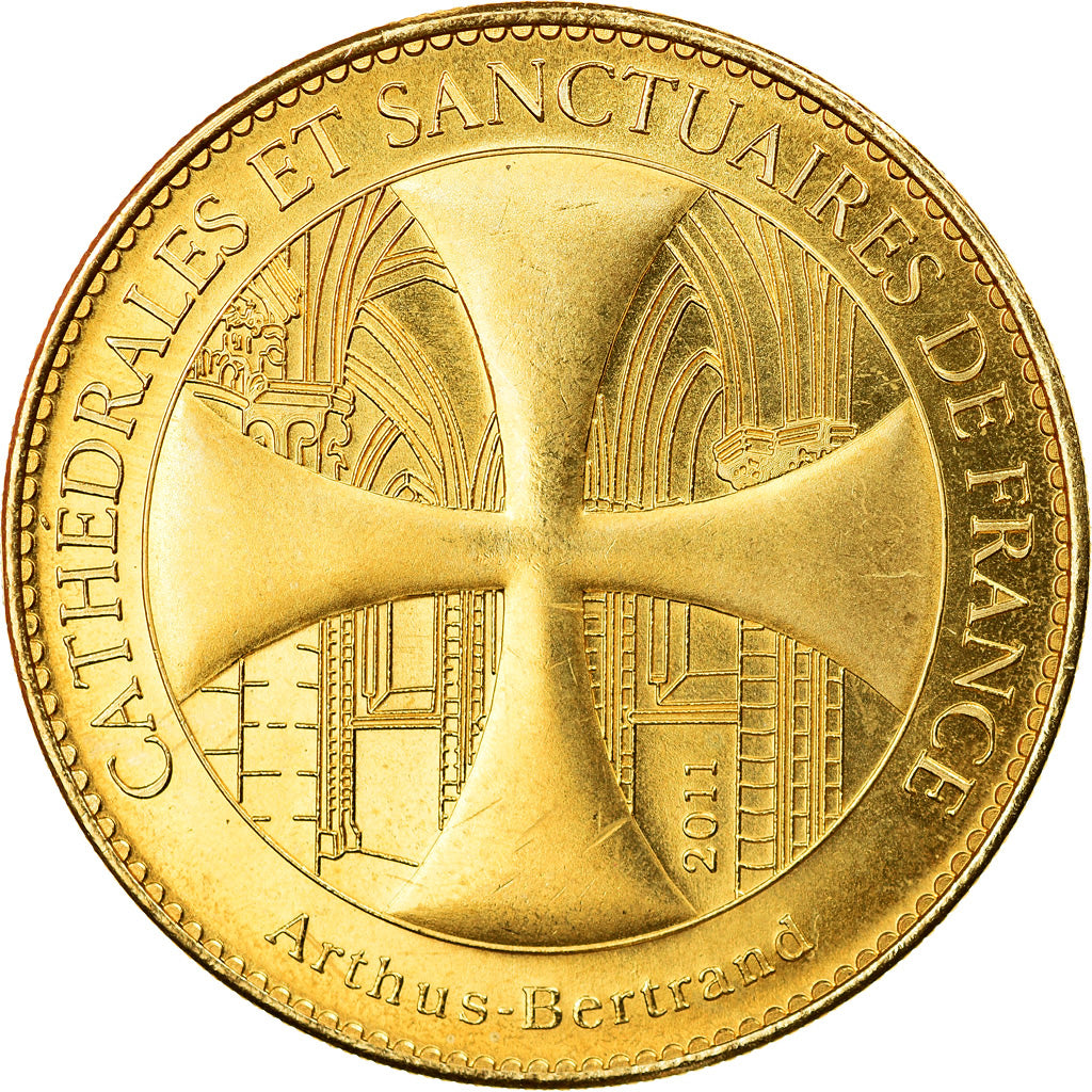 Frankrijk, Token, 14/ Lisieux - Sainte Thérèse, 2011, Arthus Bertrand, PR