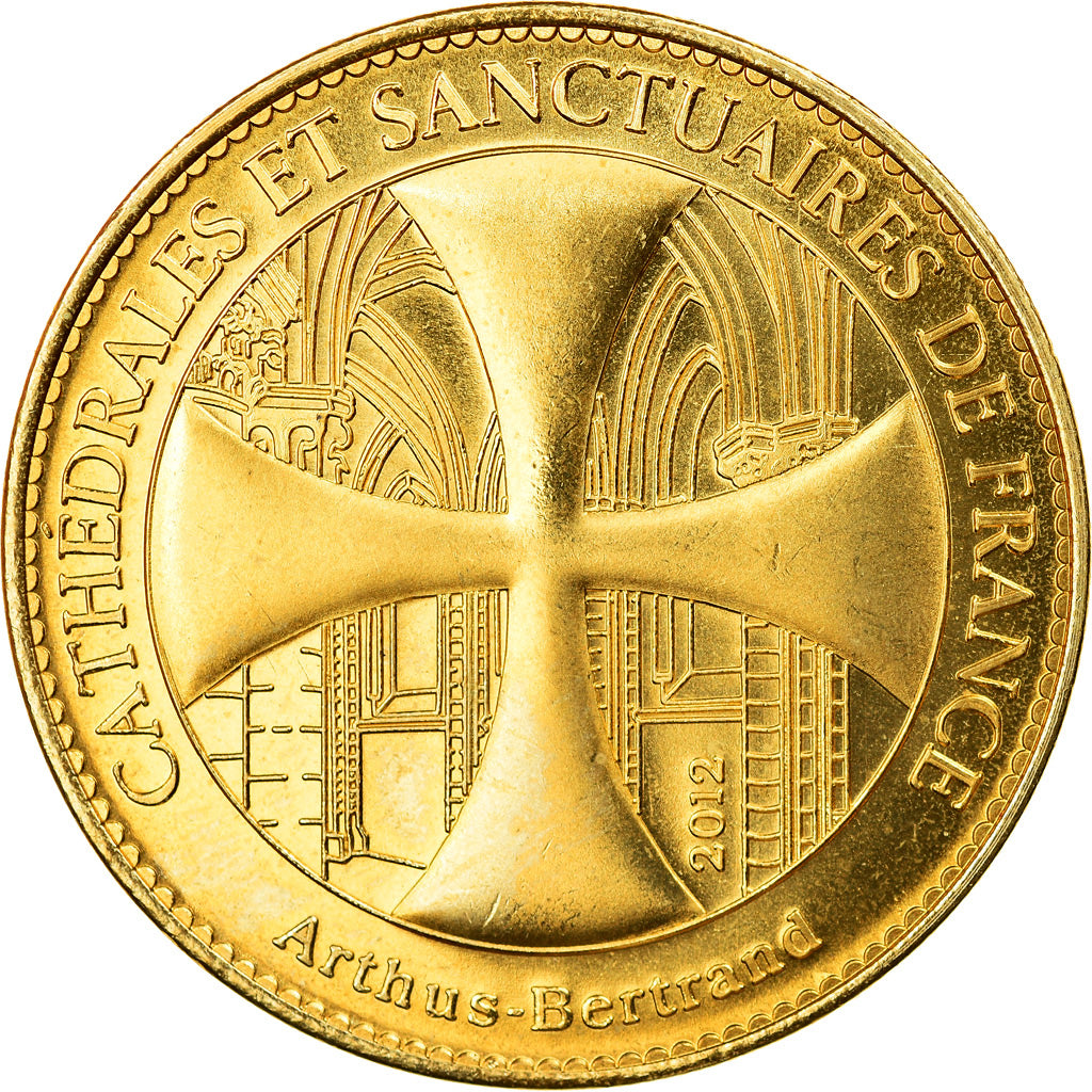 Frankrijk, Token, 14/ Lisieux - Sainte Thérèse, 2012, Arthus Bertrand, PR
