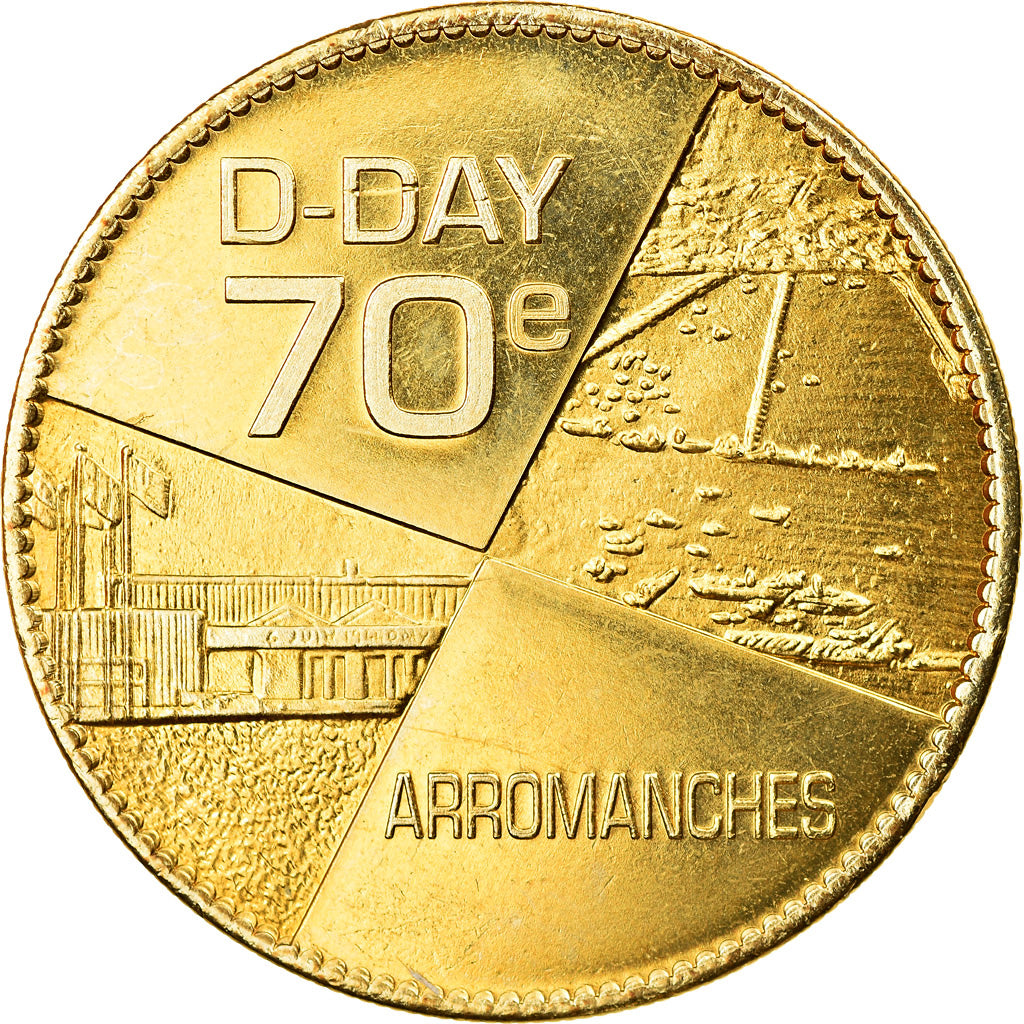 Frankreich, Token, Arromanches  - D Day - 70ème anniversaire, 2014, Arthus