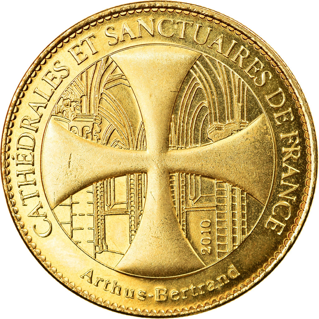 Francia, Token, Cathédrale Saint-Front, Périgueux, 2010, Arthus Bertrand, EBC