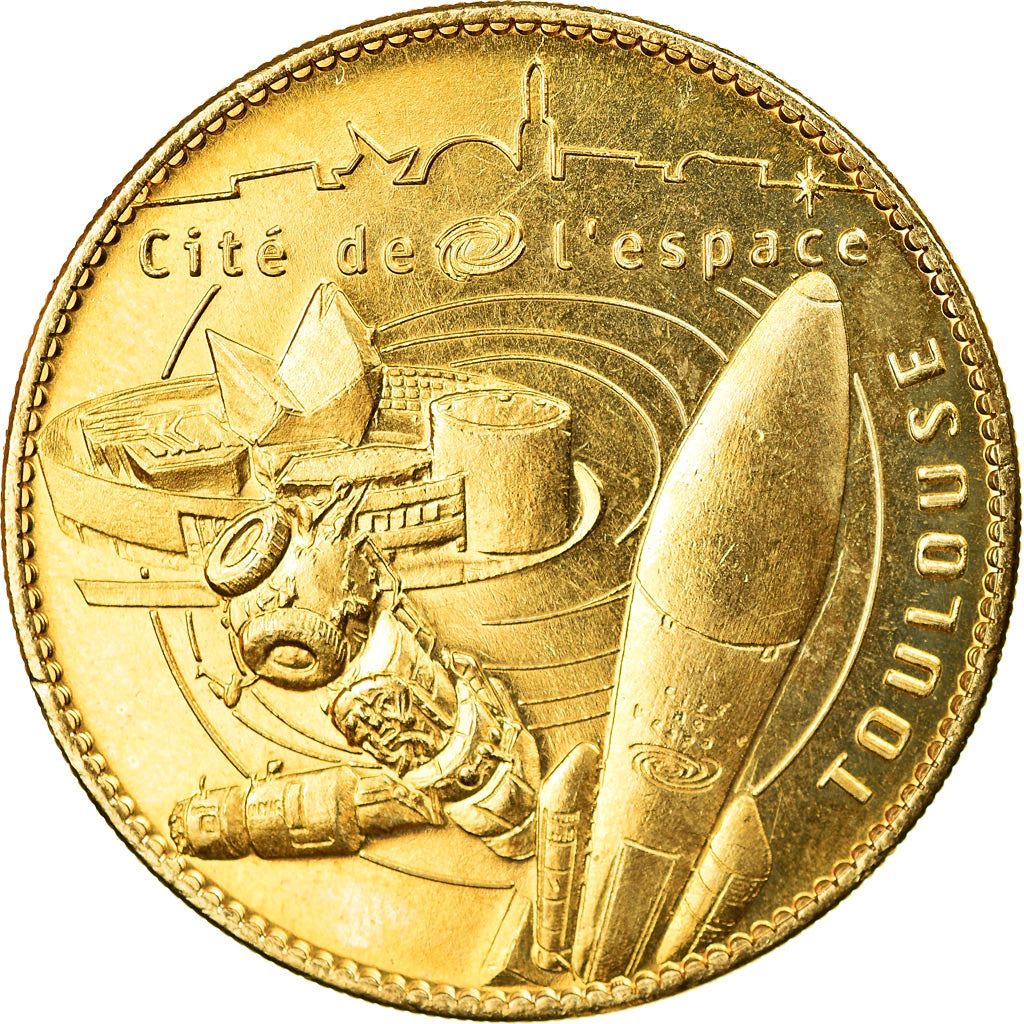 France, Token, Toulouse -  Cité de l'Espace, 2009, Arthus Bertrand, AU(55-58)