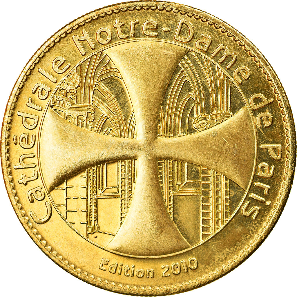 France, Token, Paris - Notre Dame n°1, 2010, Arthus Bertrand, AU(55-58)