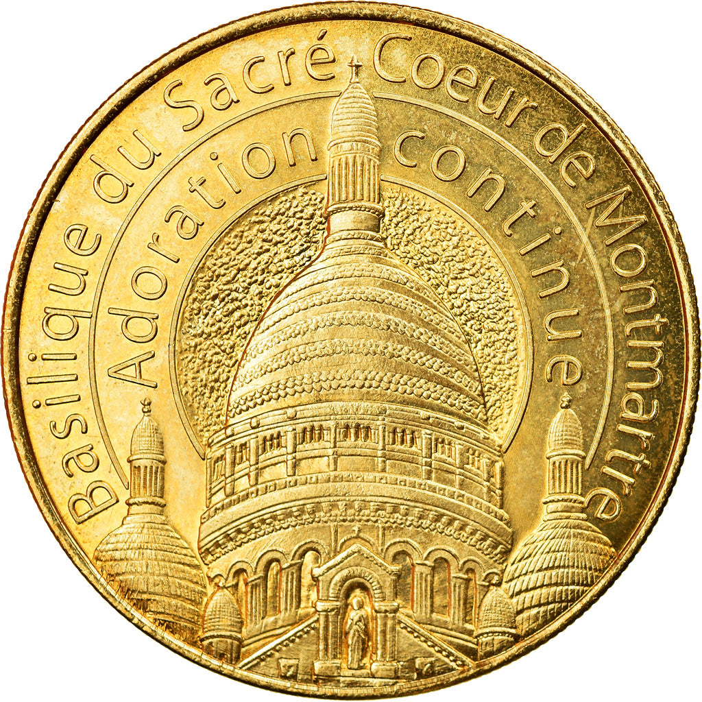 France, Jeton, Paris - Basilique du Sacré Coeur n°3, 2011, Arthus Bertrand