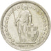 Coin, Switzerland, 1/2 Franc, 1961, Bern, AU(55-58), Silver, KM:23