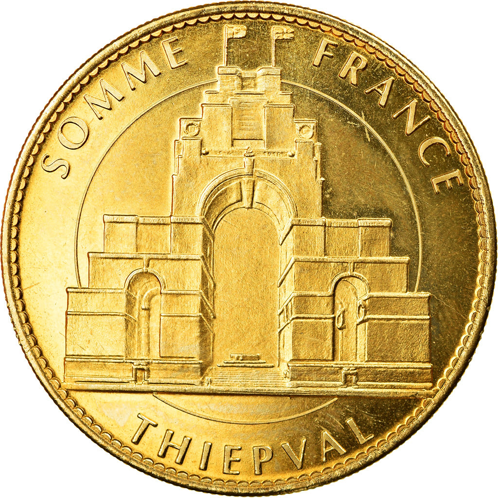 France, Token, Thiepval - Le monument, 2010, Arthus Bertrand, AU(55-58)