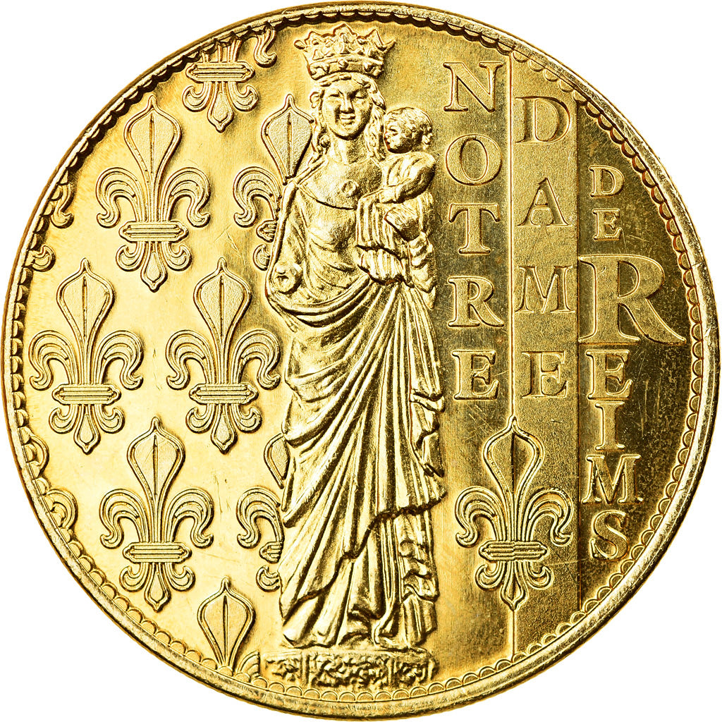 France, Token, Reims - Cathédrale Notre-Dame - Galerie Clovis, 2016, Arthus