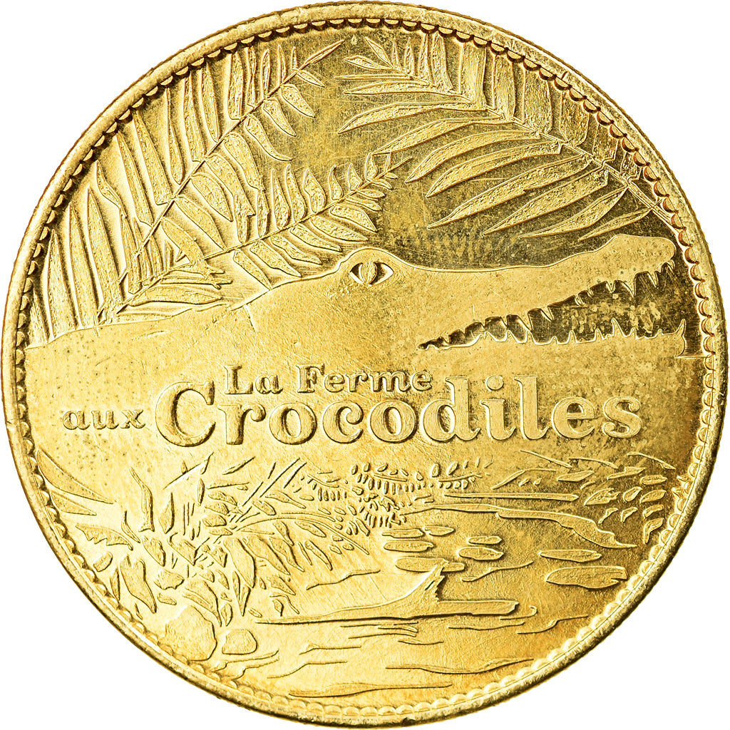 France, Token, Pierrelatte - La ferme aux crocodiles n°6 - Oeuf de crocodile