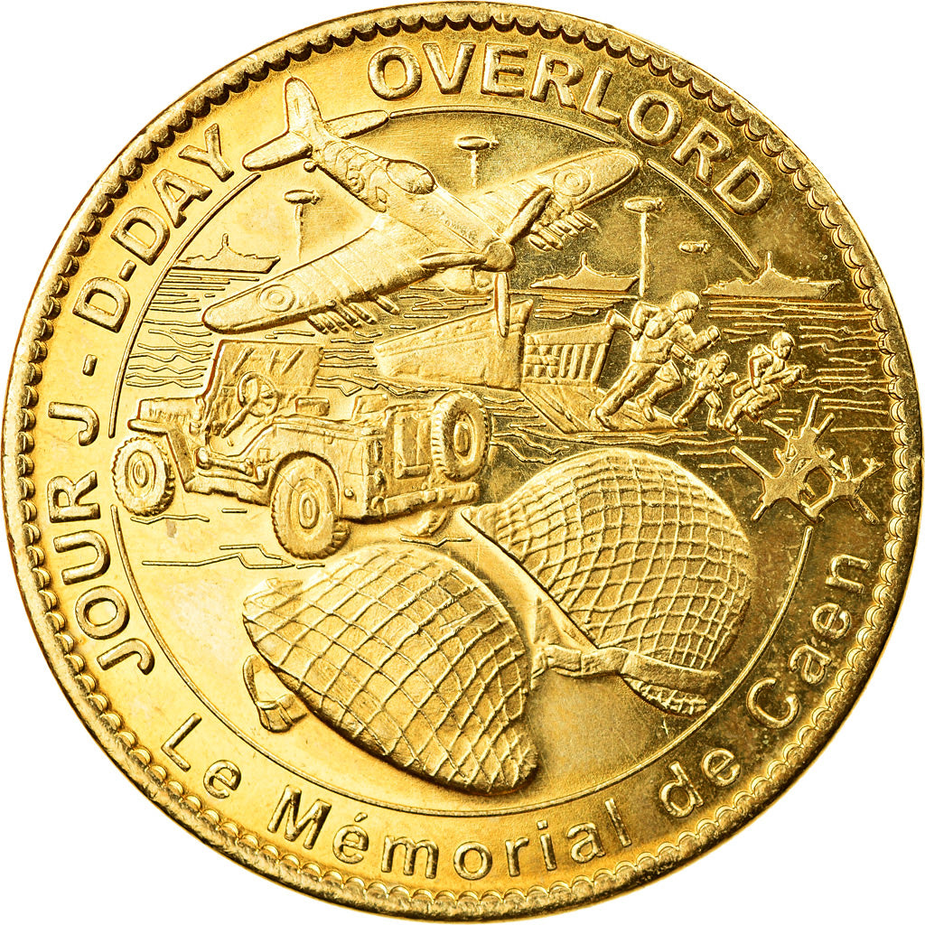 Francja, Token, Caen - Mémorial n°5, 2014, Arthus Bertrand, AU(55-58)