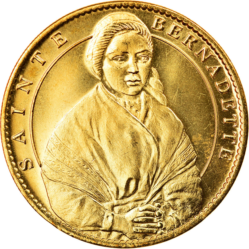 France, Jeton, Lourdes - n°3 - Sanctuaire Notre-Dame, 2013, Arthus Bertrand