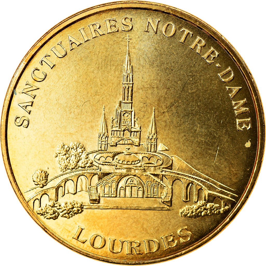 France, Jeton, Jeton Touristique, Lourdes - Sanctuaires Notre Dame, 2007, MDP