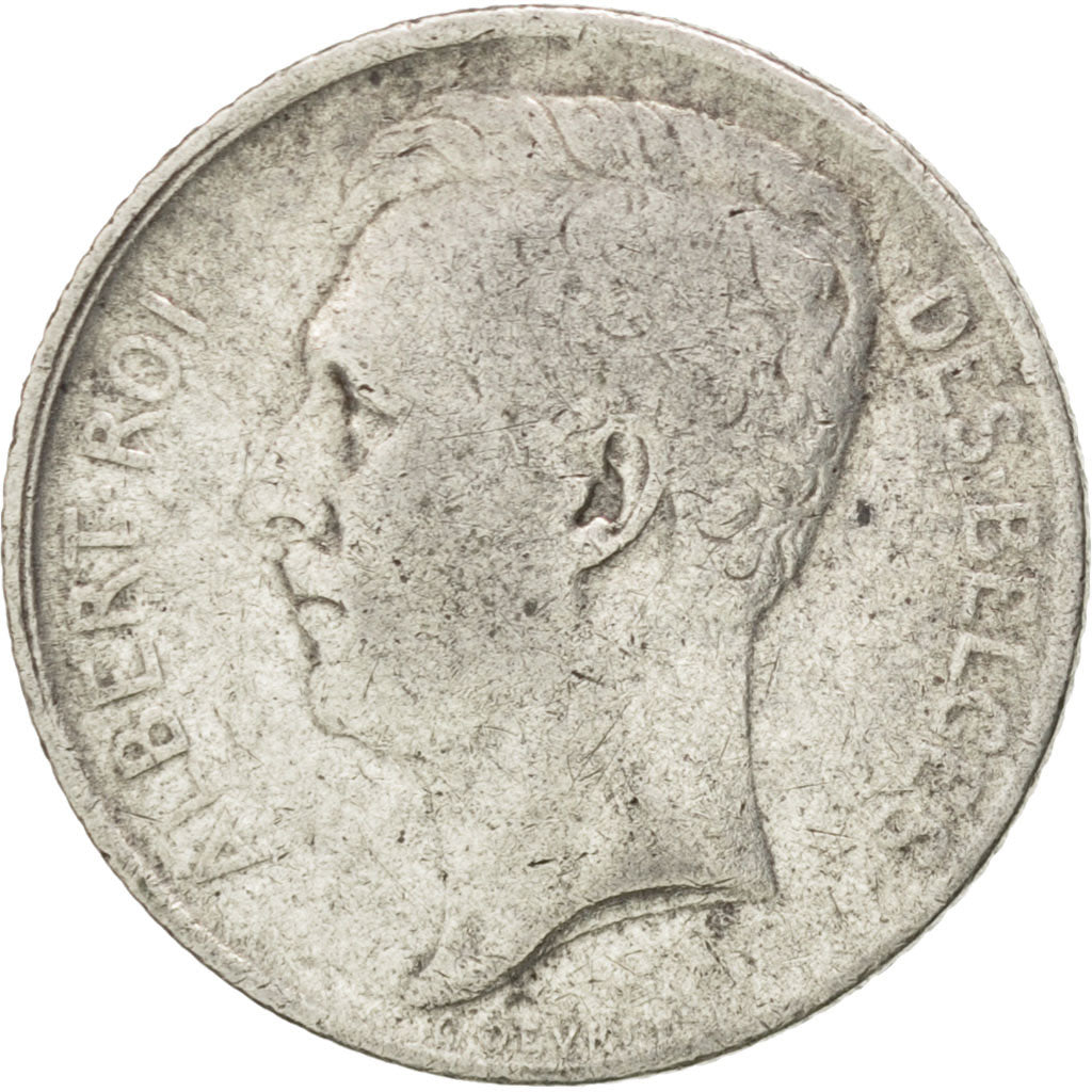 BELGIUM, 50 Centimes, 1911, KM #70, VF(30-35), Silver, 18., 2.47