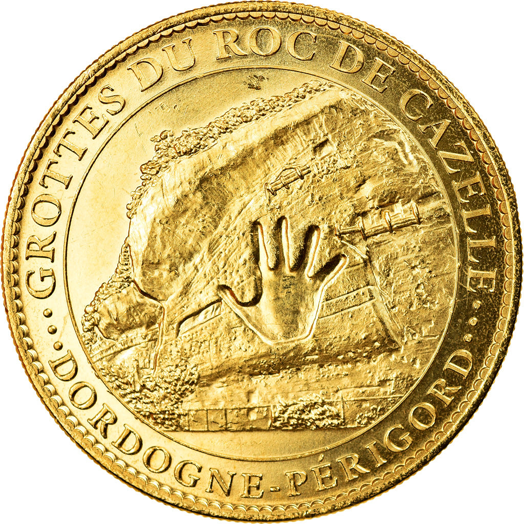 France, Jeton, Eyzies-de-Tayac - Grottes du Roc de Cazelle, 2013, Arthus