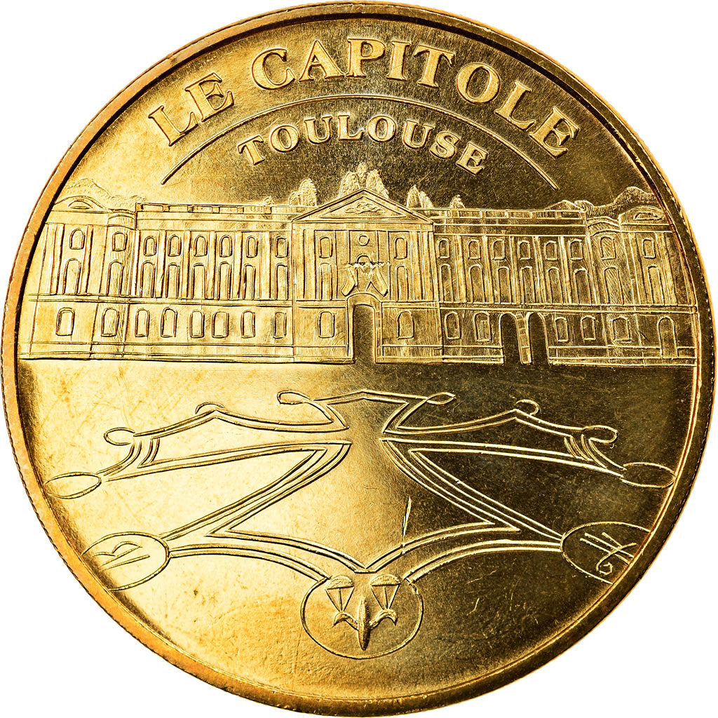 France, Token, Touristic token, 31/ Le Capitole - Toulouse, 2009, MDP