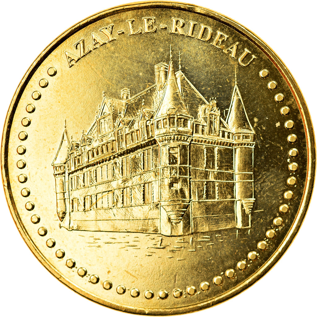 France, Jeton, Jeton Touristique, Azay-le-Rideau -  Château n°2, 2015, MDP