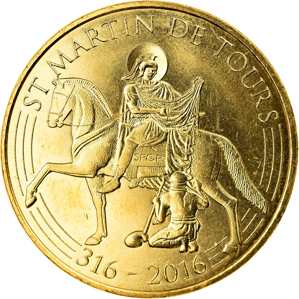France, Token, Touristic token, Tours - Saint-Martin de Tours, 2016, MDP